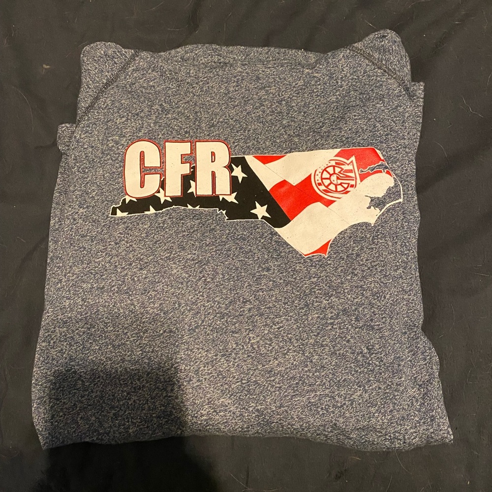 CrossFit Reignited light weight long sleeve shirt with hood